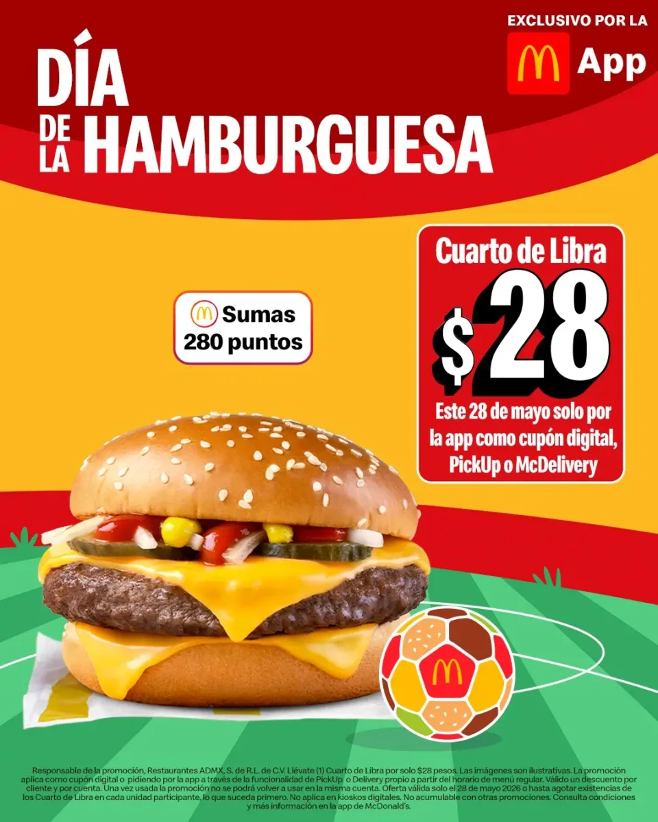 ¿Cuándo es el Día de la Hamburguesa y dónde hay ofertas?