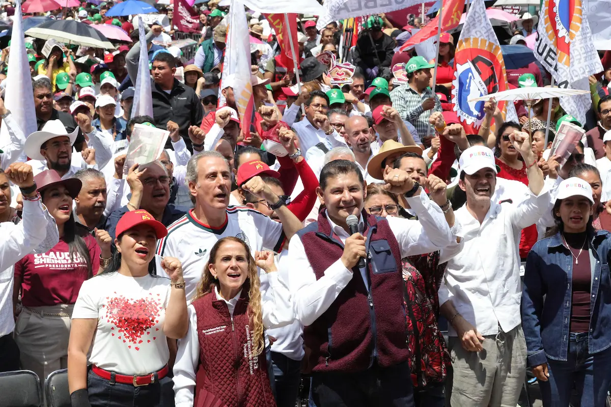 Puebla respalda con firmeza a la presidenta Claudia Sheinbaum dos años del triunfo 