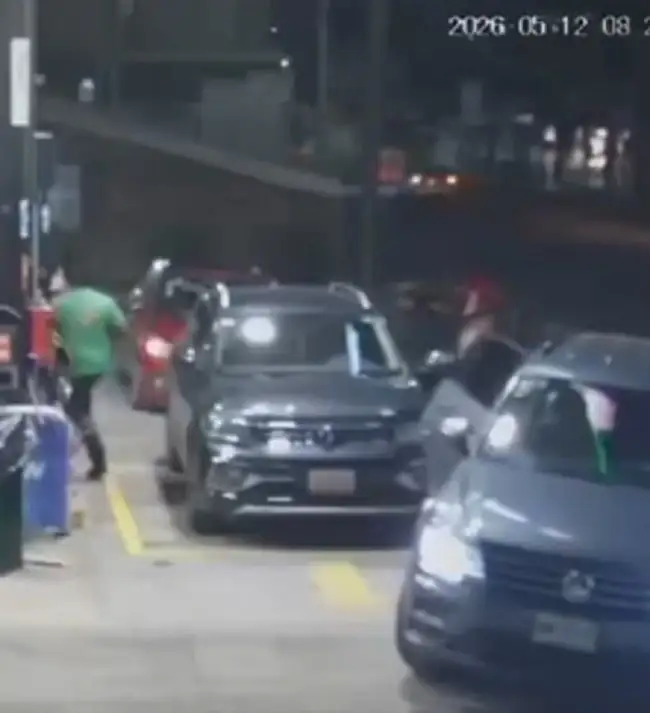 Roban camioneta en gasolinera de Clavijero por segunda vez