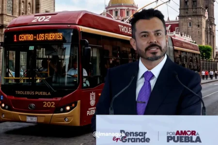 Gobierno analiza poner en marcha un trolebús en Puebla