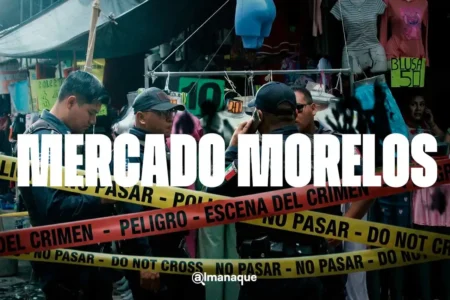 Balaceras en el Mercado Morelos dejan 20 detenidos durante 2026 portada