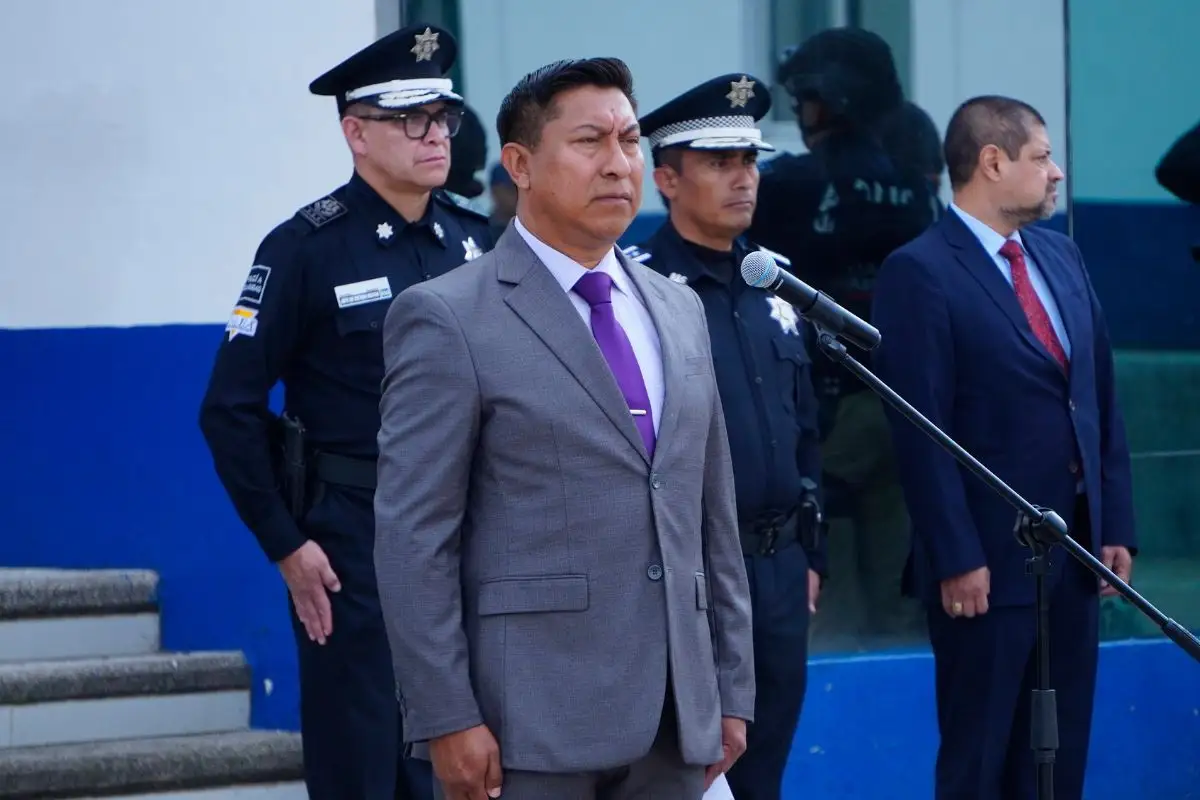 Nombran a nuevo director de la Academia de Policía de Puebla