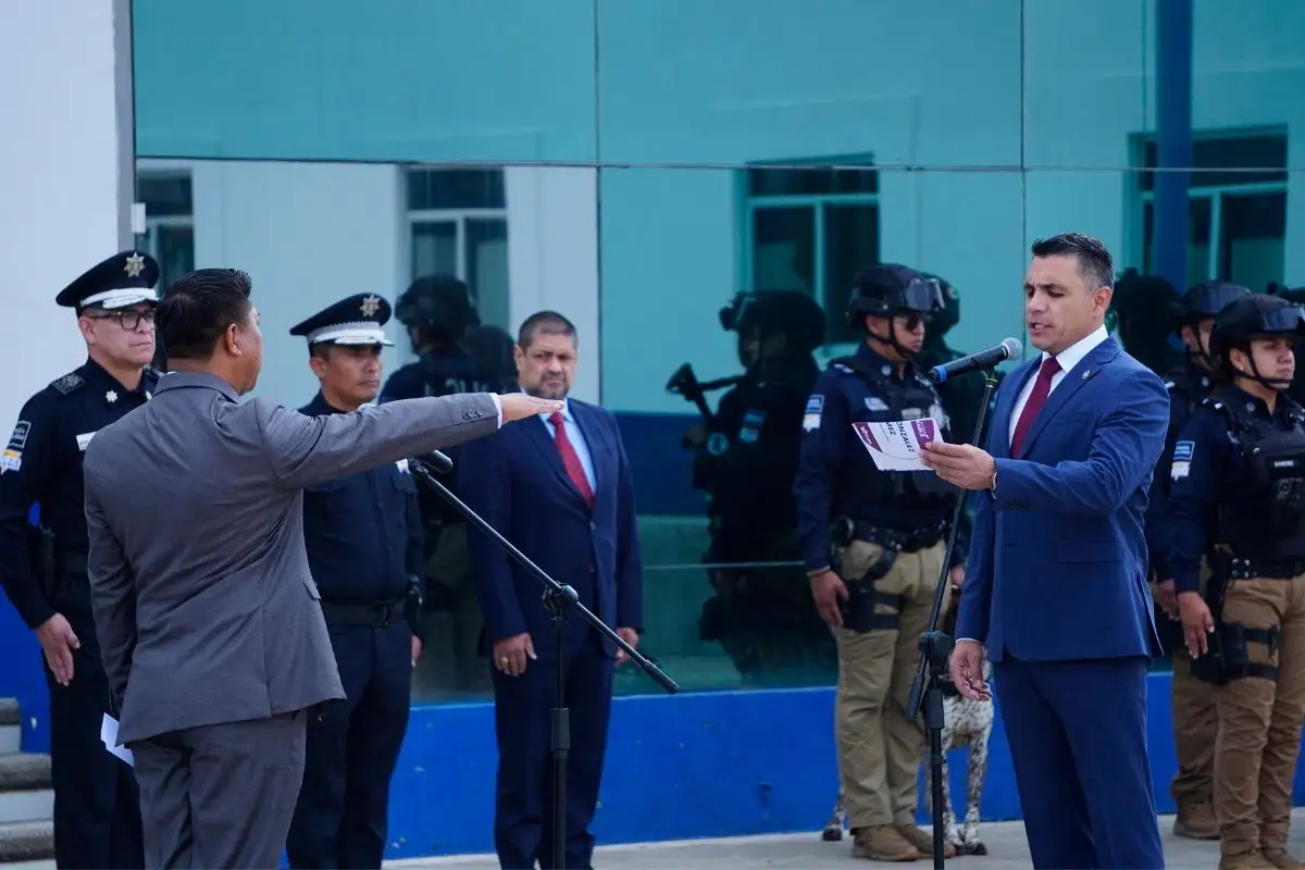 Nombran a nuevo director de la Academia de Policía de Puebla