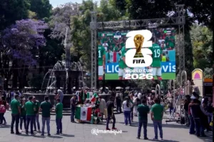 Transmitirán todo el Mundial 2026 en el zócalo de Puebla