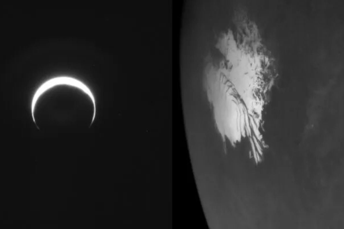 Una sonda espacial de la NASA se acercó a Marte y estas son las FOTOS de lo que encontró