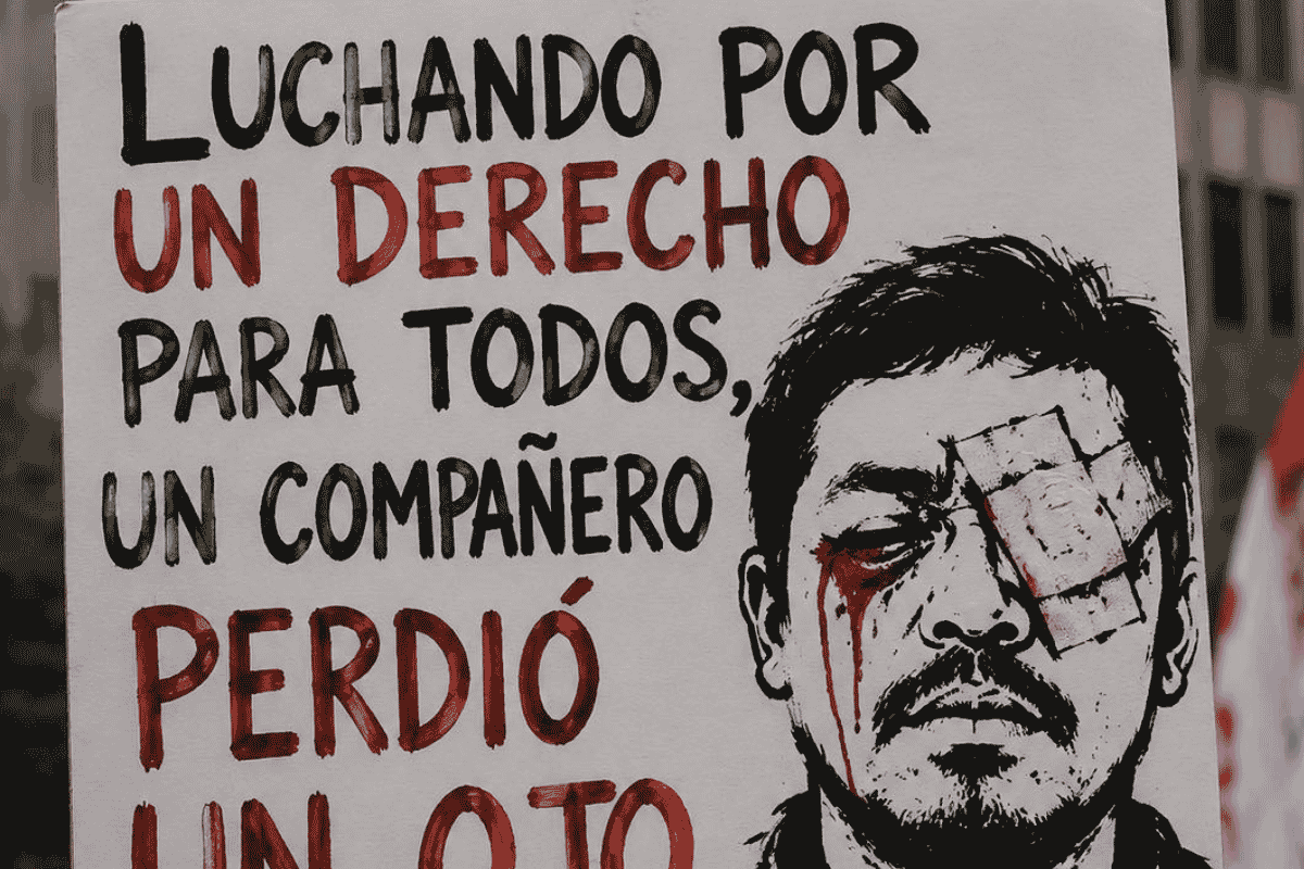 CNTE derriba escultura del Mundial