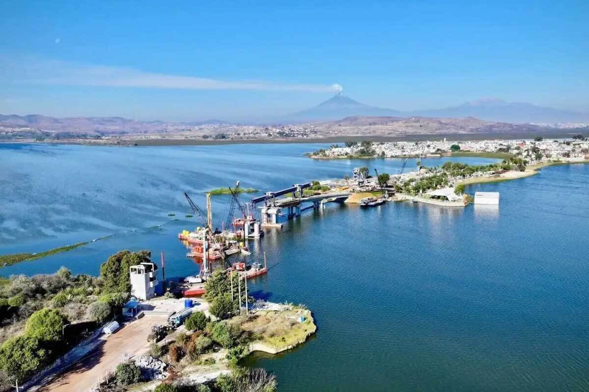 Puente de la Transformación conecta en 45 segundos a San Baltazar Tetela y Los Ángeles Tetela
