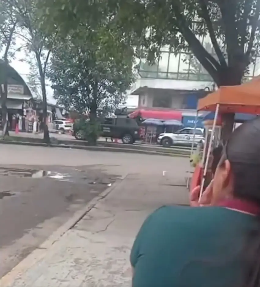 Así fue la balacera del Mercado Morelos que dejó 3 heridos