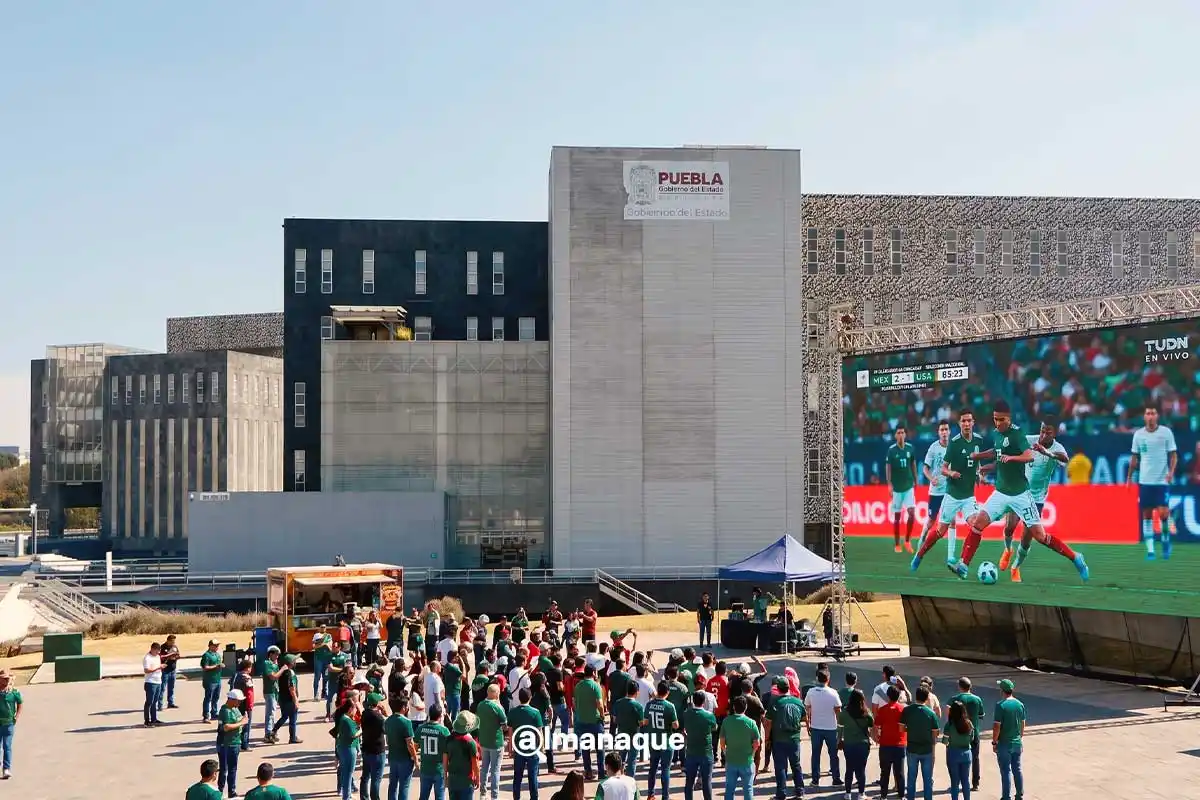 Transmitirán partidos del Mundial en la explanada del CIS: Gobierno prepara actividades