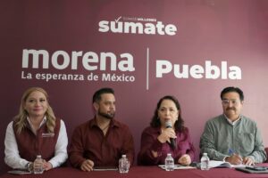 Vocero descarta cambios en la dirigencia de Morena Puebla