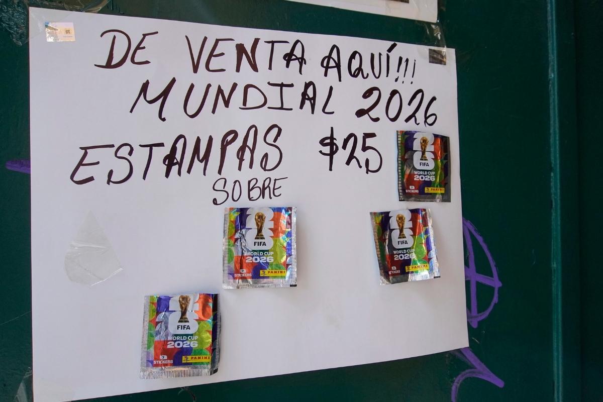 intercambiar estampas del mundial en Puebla