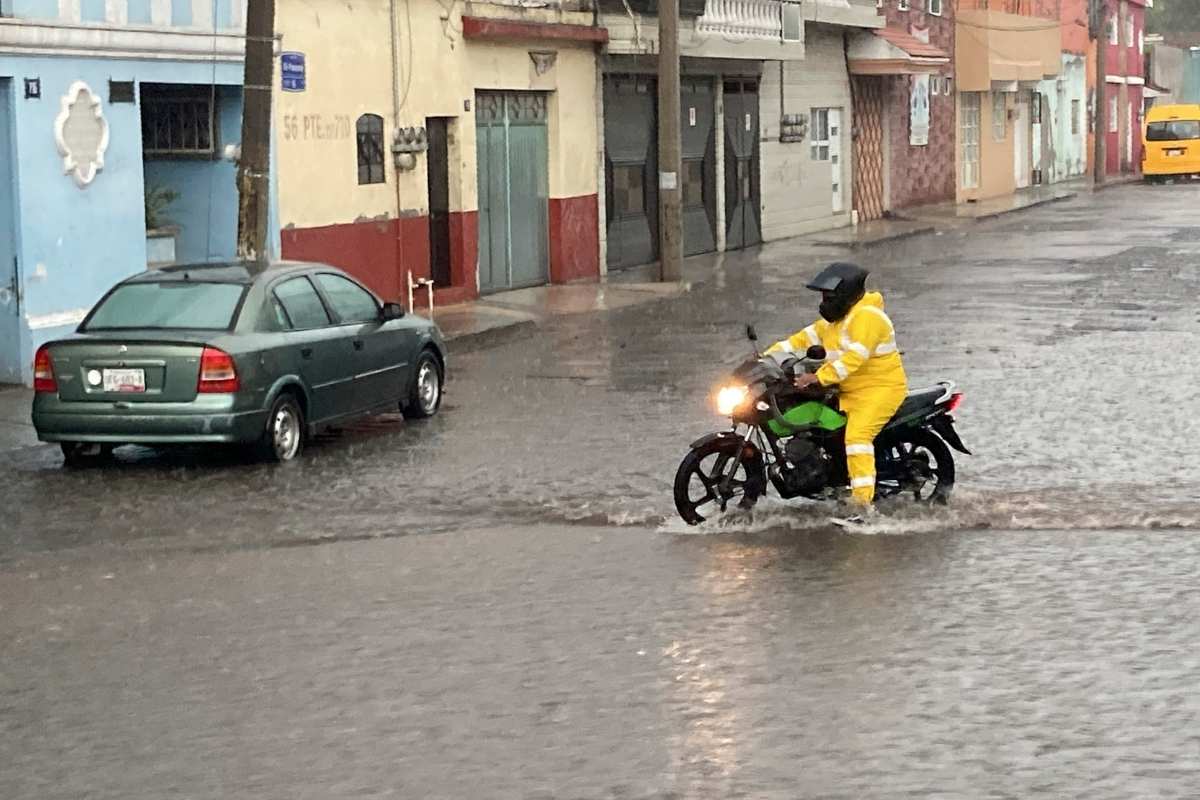 inundación en el bulevar carmelitas 3