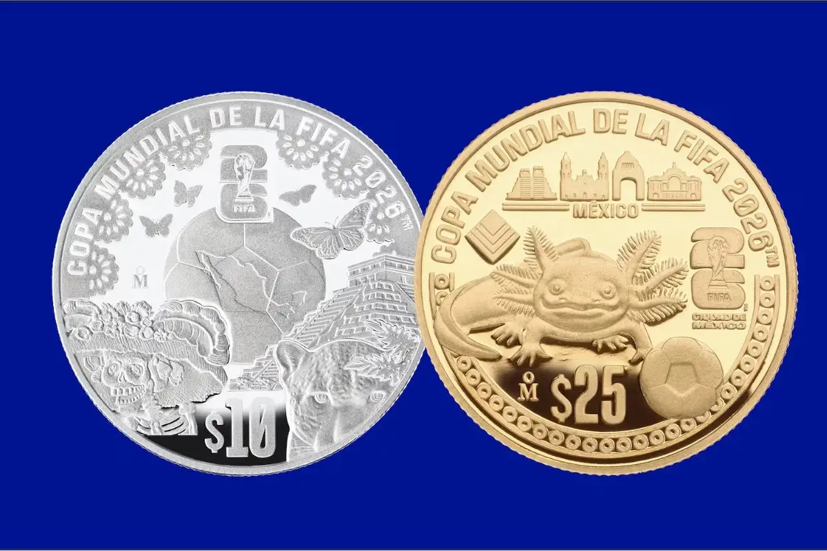 ¿Quieres las monedas del Mundial 2026? Esta fecha salen a la venta