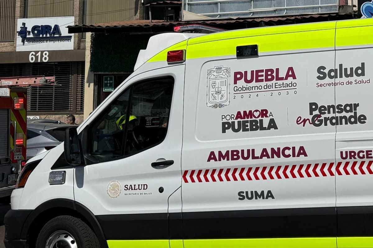 vuelca ambulancia en la federal a Atlixco 6