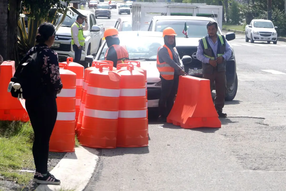 Hay tres calles cerradas en Puebla hoy 5 de junio