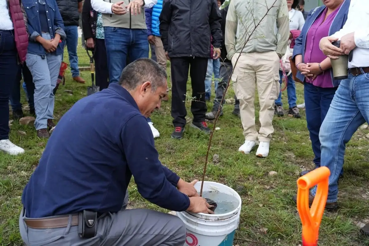 Encabeza Pepe Chedraui jornada de reforestación en Ecocampus BUAP