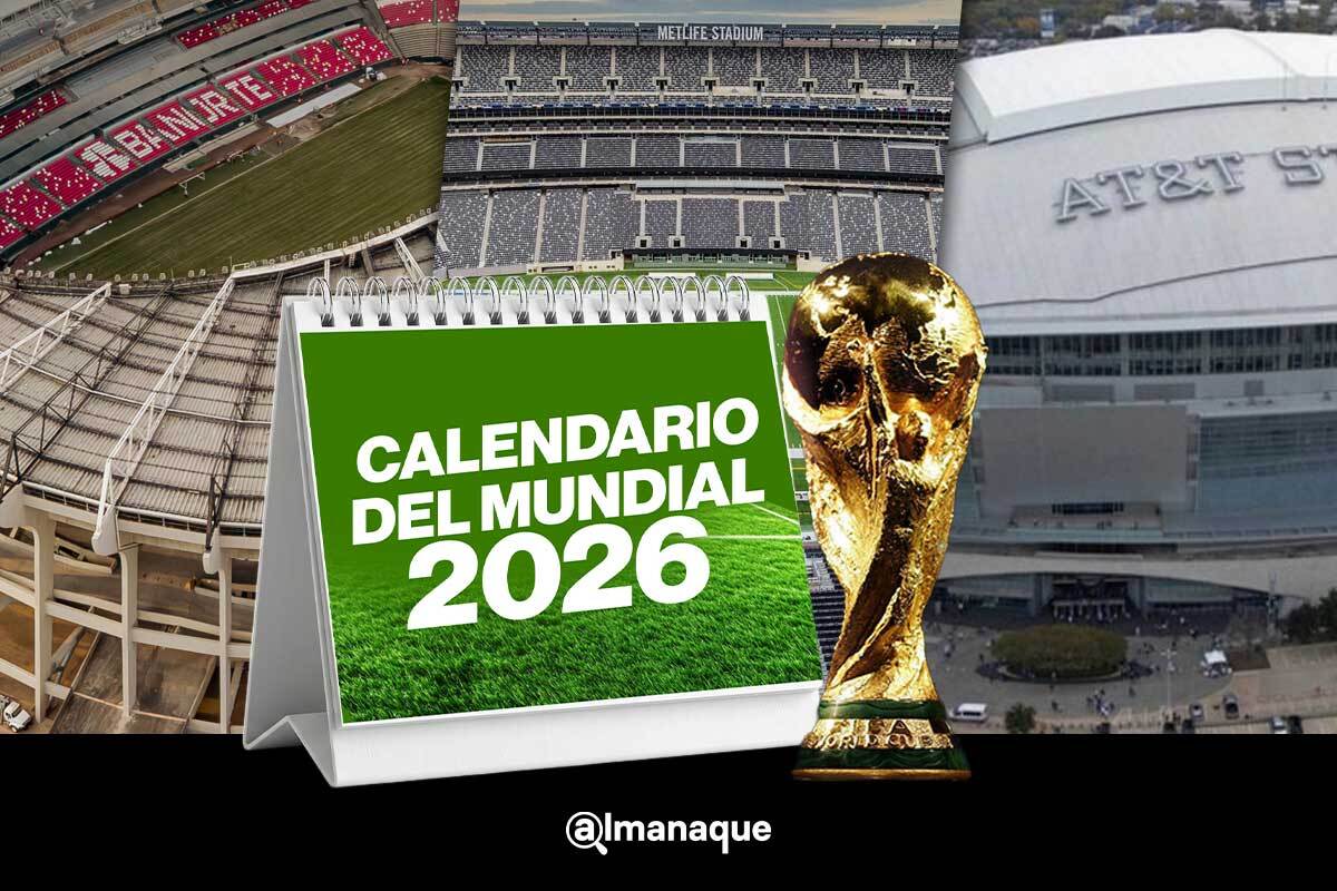 Calendario del Mundial 2026: Estos son los 72 partidos de fase de grupos del 11 al 27 de junio