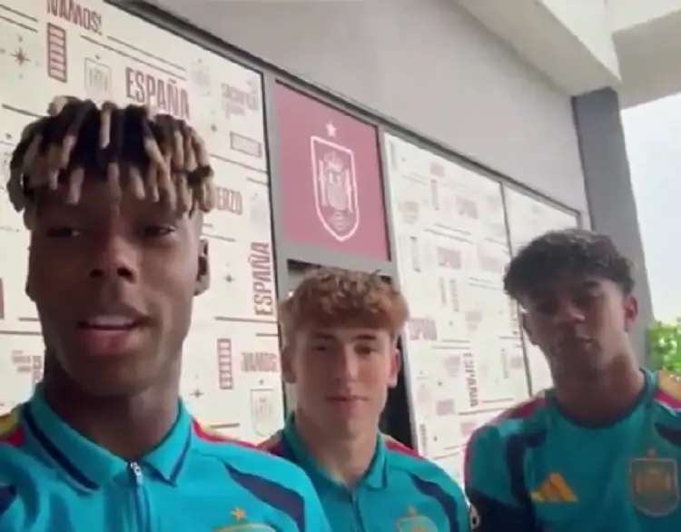Lamine Yamal se disculpa con poblanos por no poder jugar 