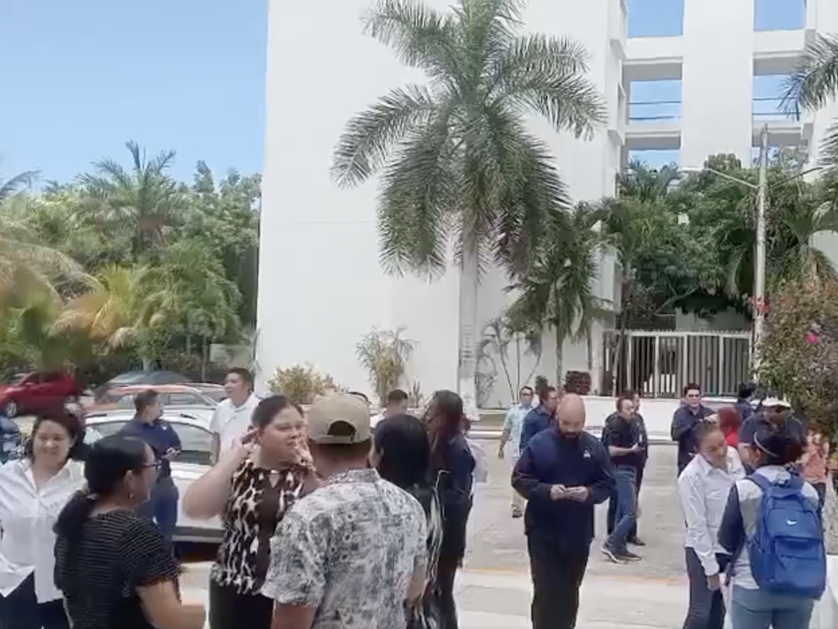 Así se vivió el temblor en Cancún hoy 8 de junio