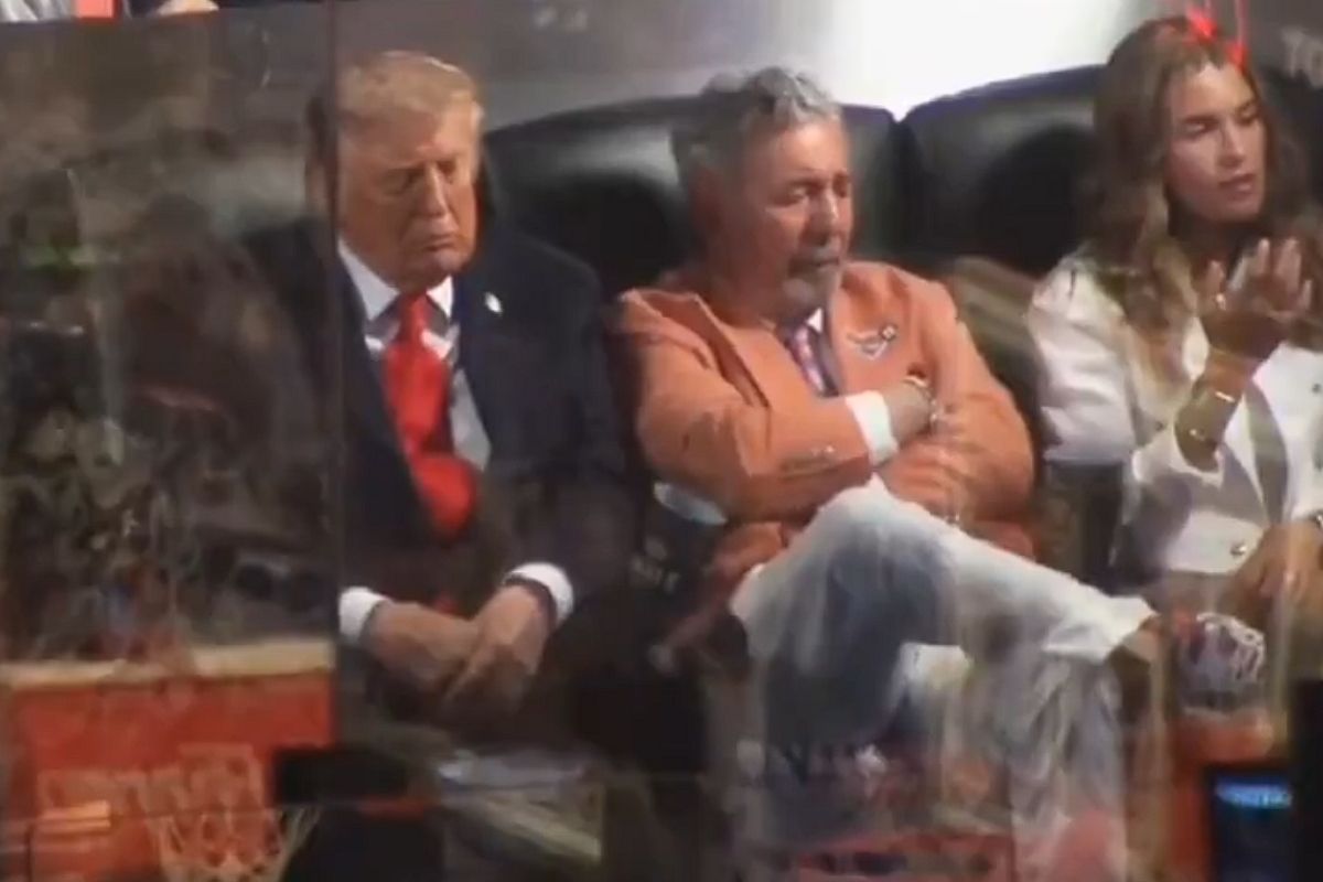 Donald Trump fue abucheado