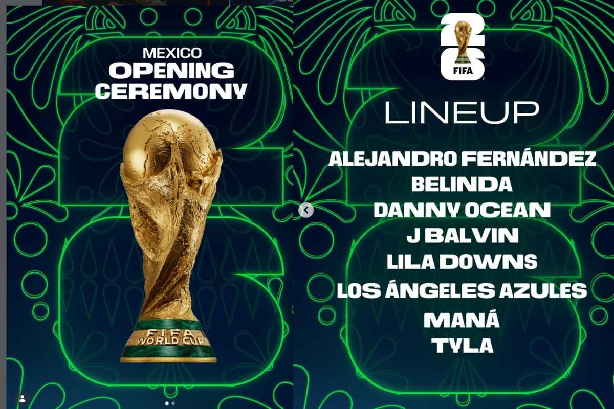 Shakira, Katy Perry y Andrea Bocelli: los artistas confirmados para las inauguraciones del Mundial 2026