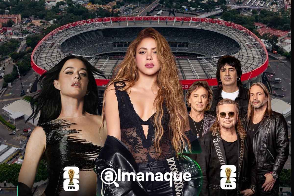 Shakira, Katy Perry y Andrea Bocelli: los artistas confirmados para las inauguraciones del Mundial 2026