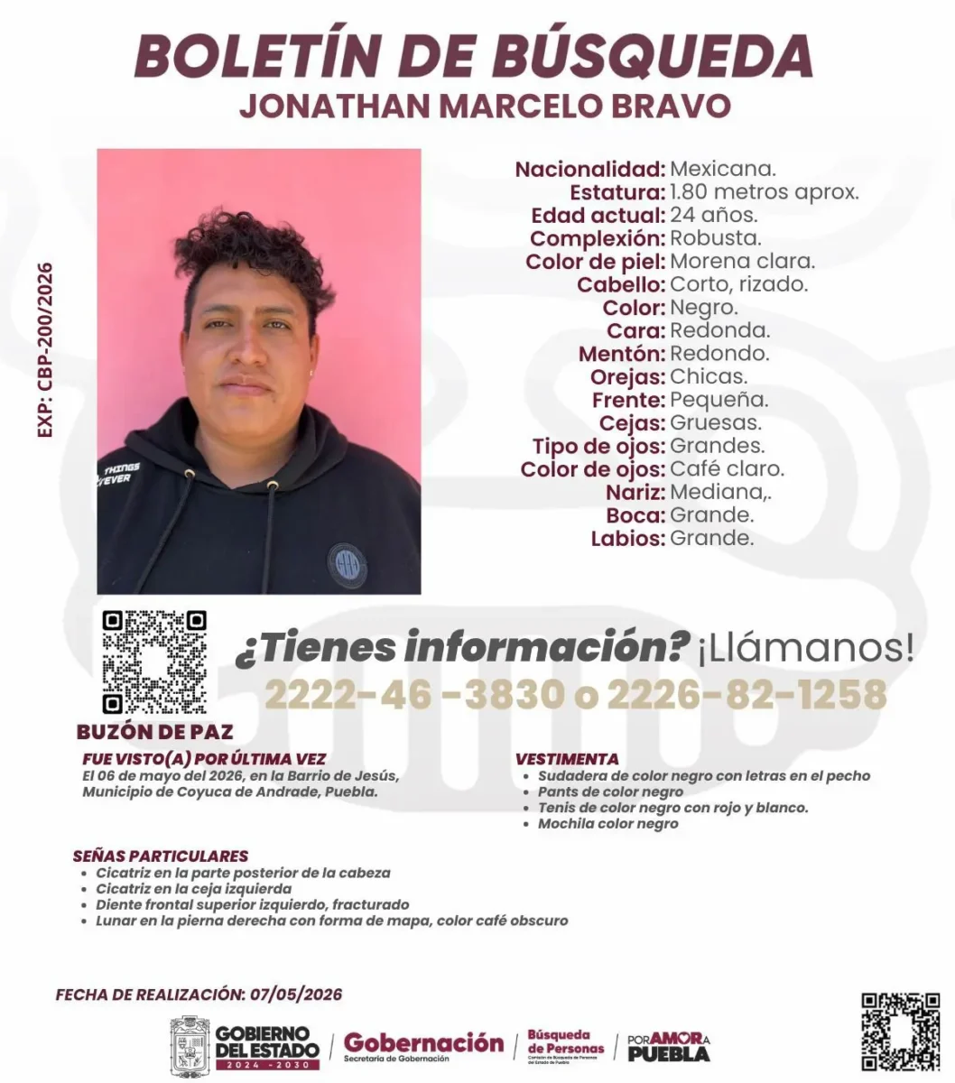 Jonathan Marcelo Bravo fue privado de su libertad tras ataque armado durante venta de motocicleta en Puebla 2 Jonathan Marcelo Bravo fue privado de su libertad tras ataque armado durante venta de motocicleta en Puebla