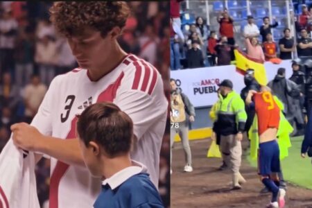 los momentos virales que dejó el España vs Perú en el Cuauhtémoc