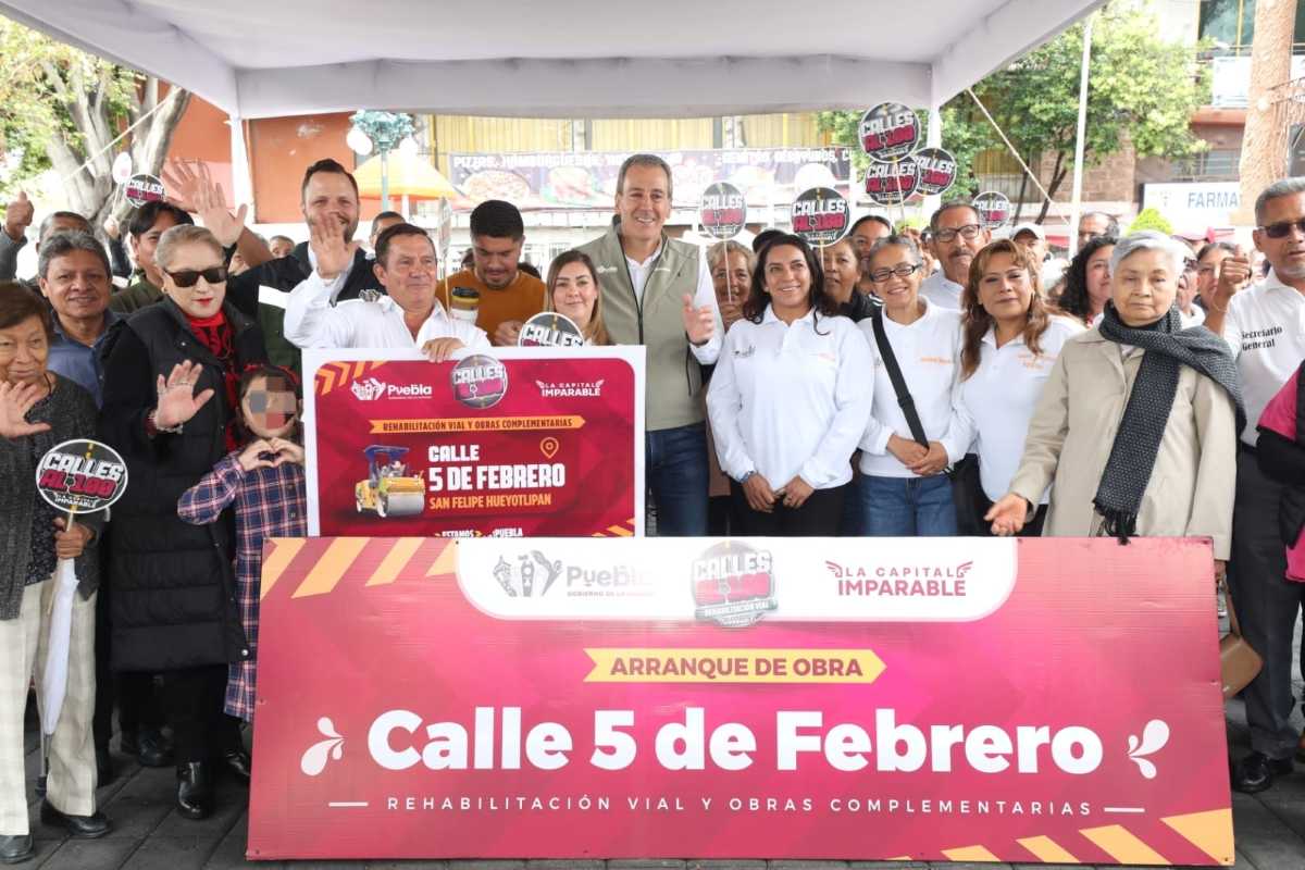 Arranca Pepe Chedraui trabajos de rehabilitación vial en San Felipe Hueyotlipan 2 Pepe Chedraui San Felipe