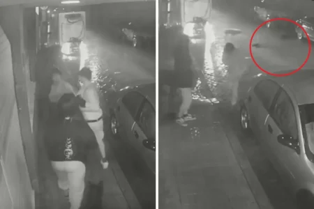 (VIDEO) Funcionario de Acatlán golpeó a una pareja
