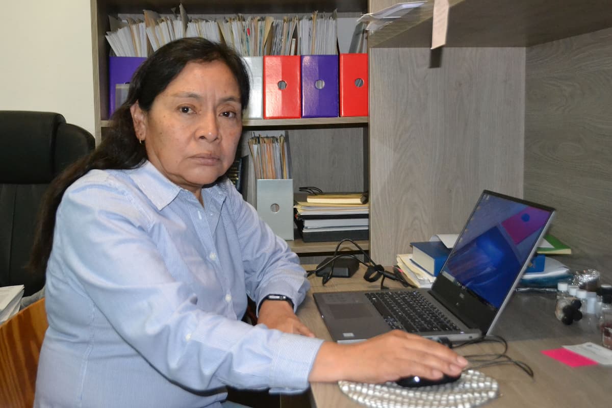 La doctora Judith Percino Zacarías también es reconocida como una de las fundadoras del Laboratorio de Polímeros del Centro de Química del ICUAP