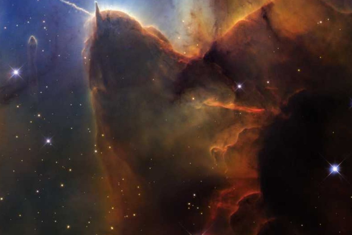 Viento cósmico de Sagitario A* captado por el telescopio ALMA
