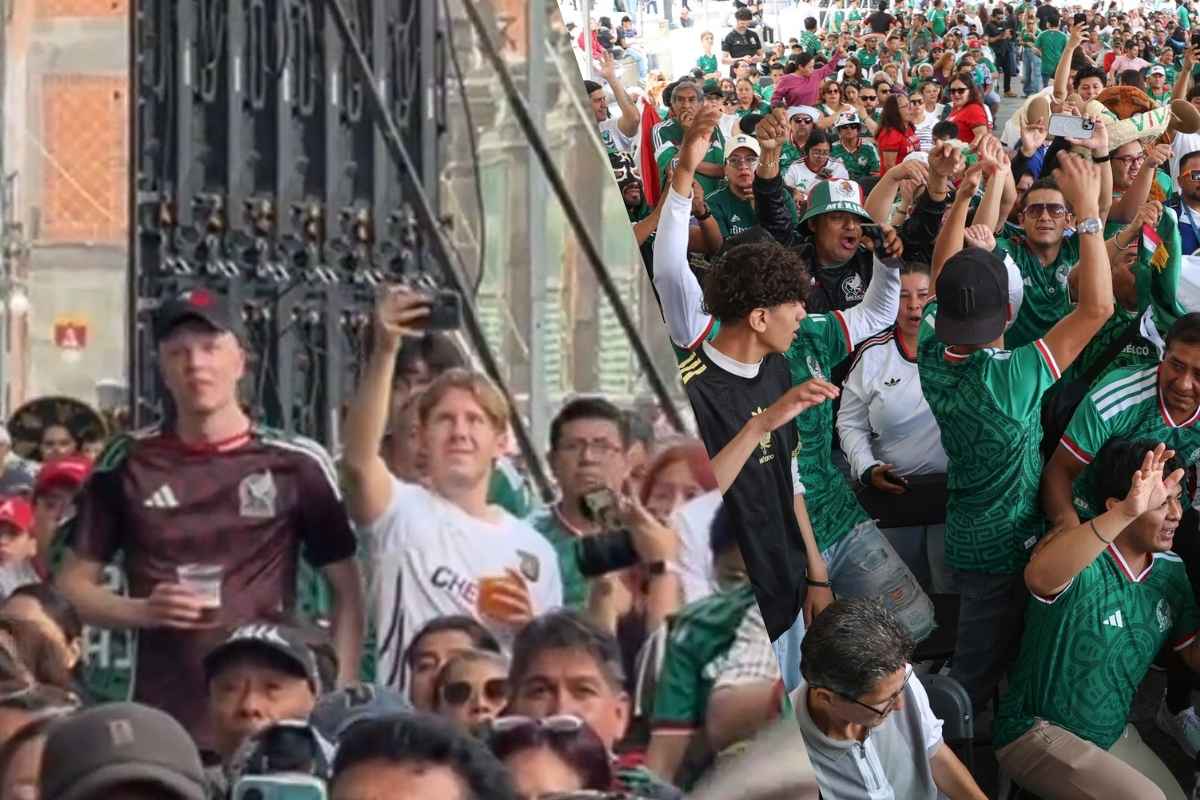 Ciudadanos alemanes se sumaron al ambiente de la Copa del Mundo 2026 y apoyaron a la Selección Mexicana desde el Fan Fest en el Zócalo de Puebla.