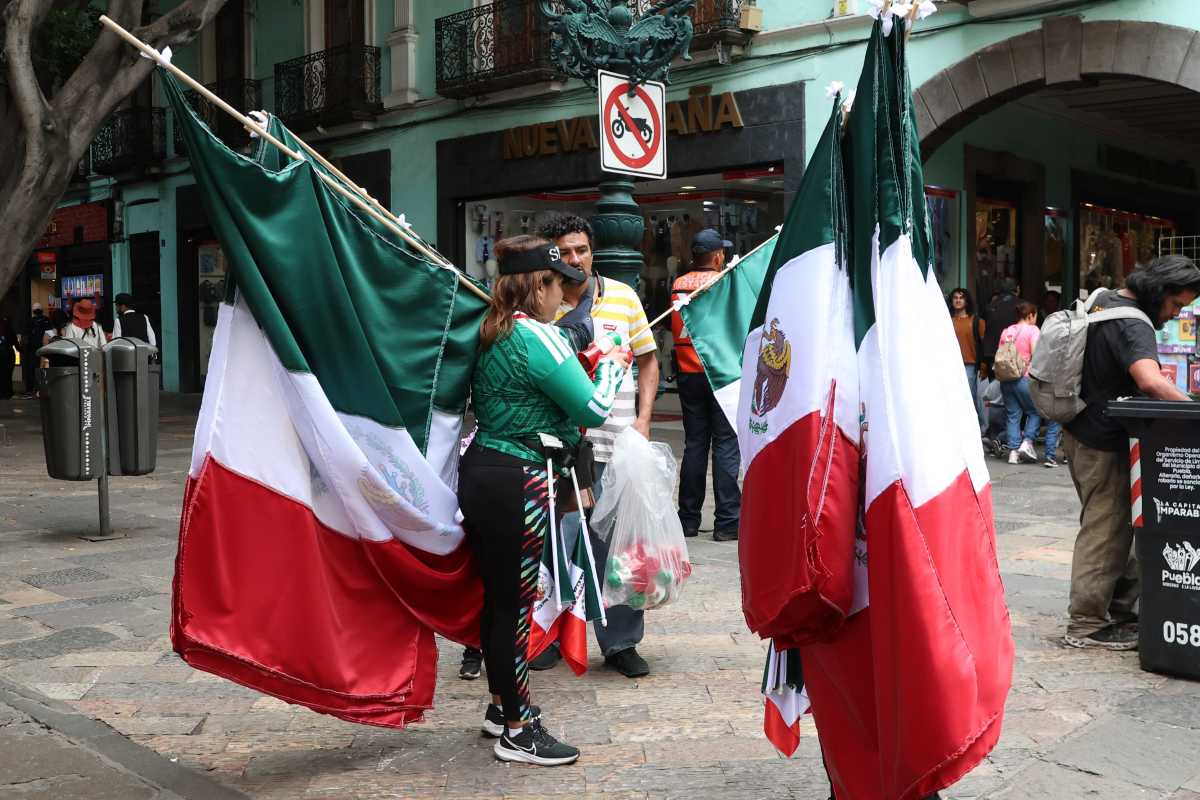 Fan Fest en el Zócalo de Puebla