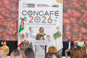 El gobernador Alejandro Armenta inauguró la CONCAFÉ 2026 en Puebla, donde se presentó el segundo lote del Café Puebla Cinco de Mayo y sus nuevas variedades.