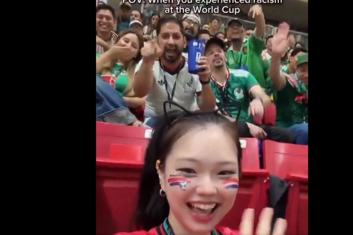 Una aficionada surcoreana denunció un acto racista en el Estadio Guadalajara, sumándose a los videos virales de las interacciones con coreanos en el Mundial 2026.