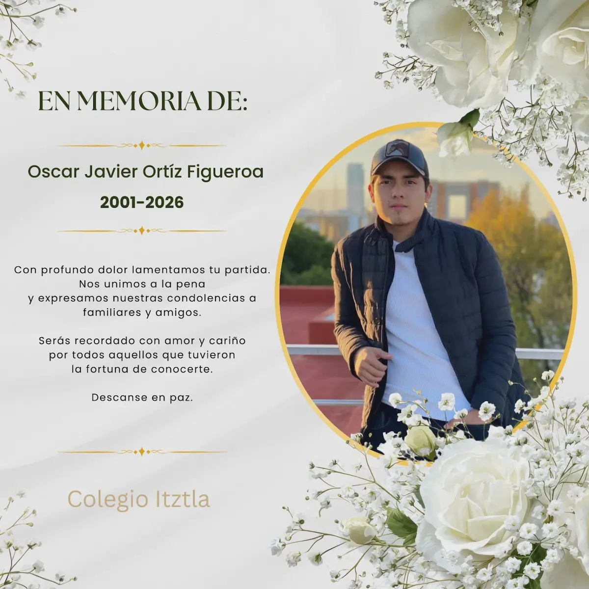 Asesinan en Morelos a Javier Ortiz, estudiante de la UPAEP
