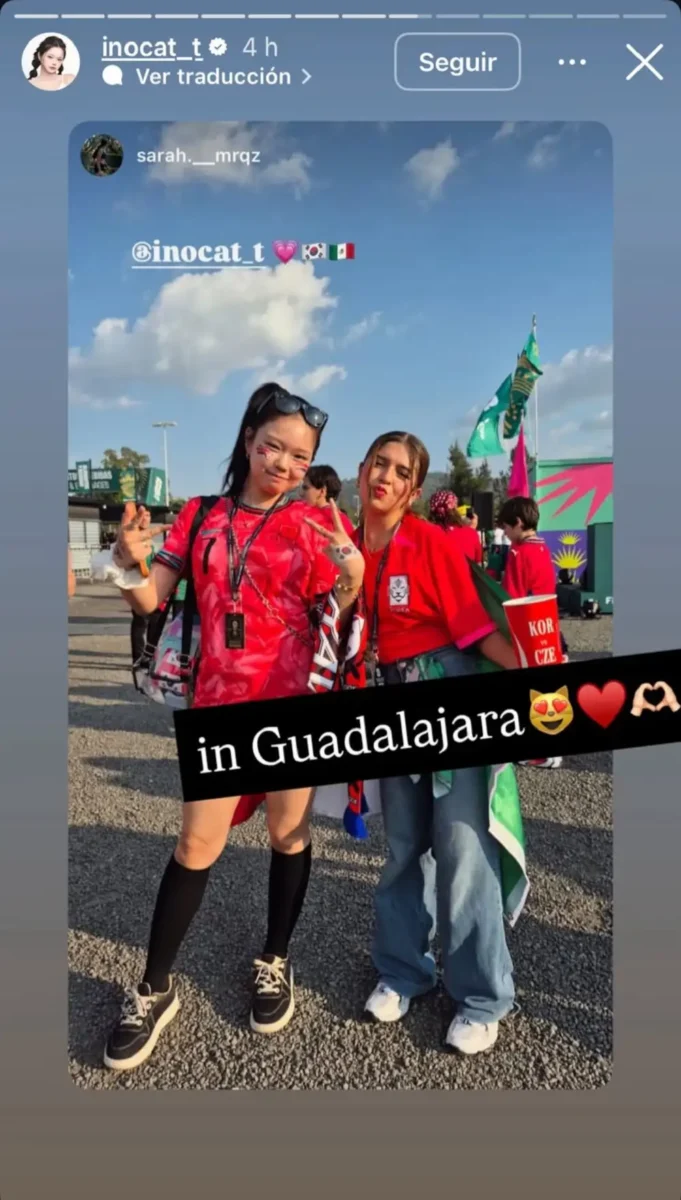Identifican al que hizo gesto racista a coreana en el Mundial