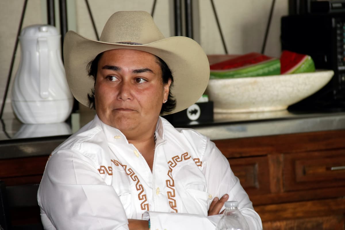 Majo Serrano politizó su marcha del orgullo en Puebla