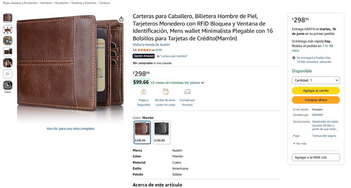 Opciones de regalo para el Día del Padre en tiendas digitales | Foto: Cortesía