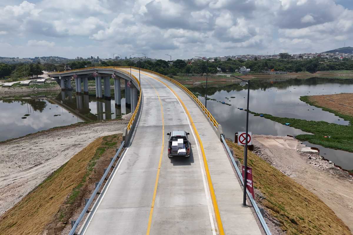 Lago de Valsequillo con el Distrito Turístico impulsado por Puebla | Foto: Agencia Enfoque