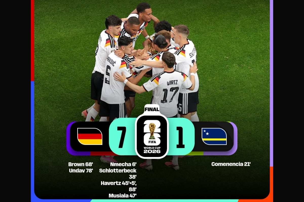 Alemania goleoa a curazao