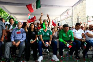 Se verificó y se tienen todos los permisos para trasmitir el Mundial en el zócalo de Puebla