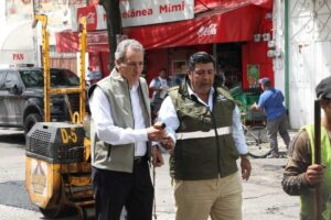 Revisará Ayuntamiento de Puebla qué empresa hizo la obra defectuosa de la Avenida Juárez