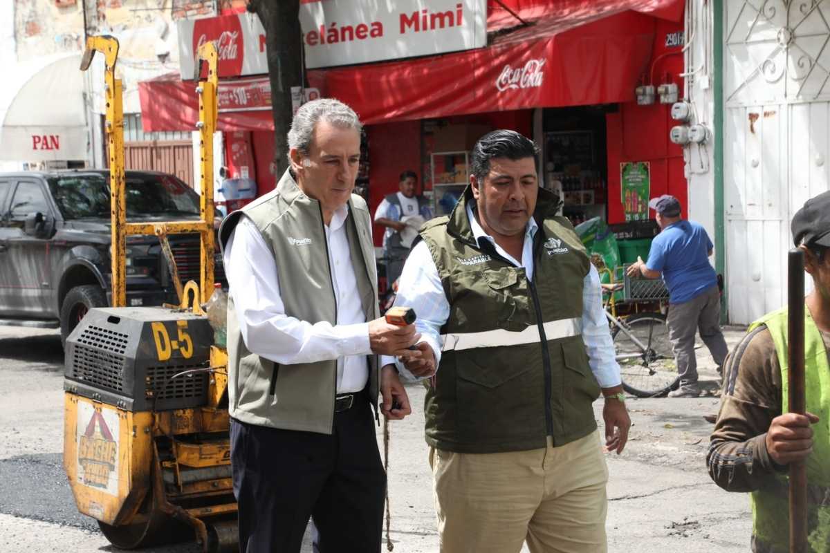 Revisará Ayuntamiento de Puebla qué empresa hizo la obra defectuosa de la Avenida Juárez