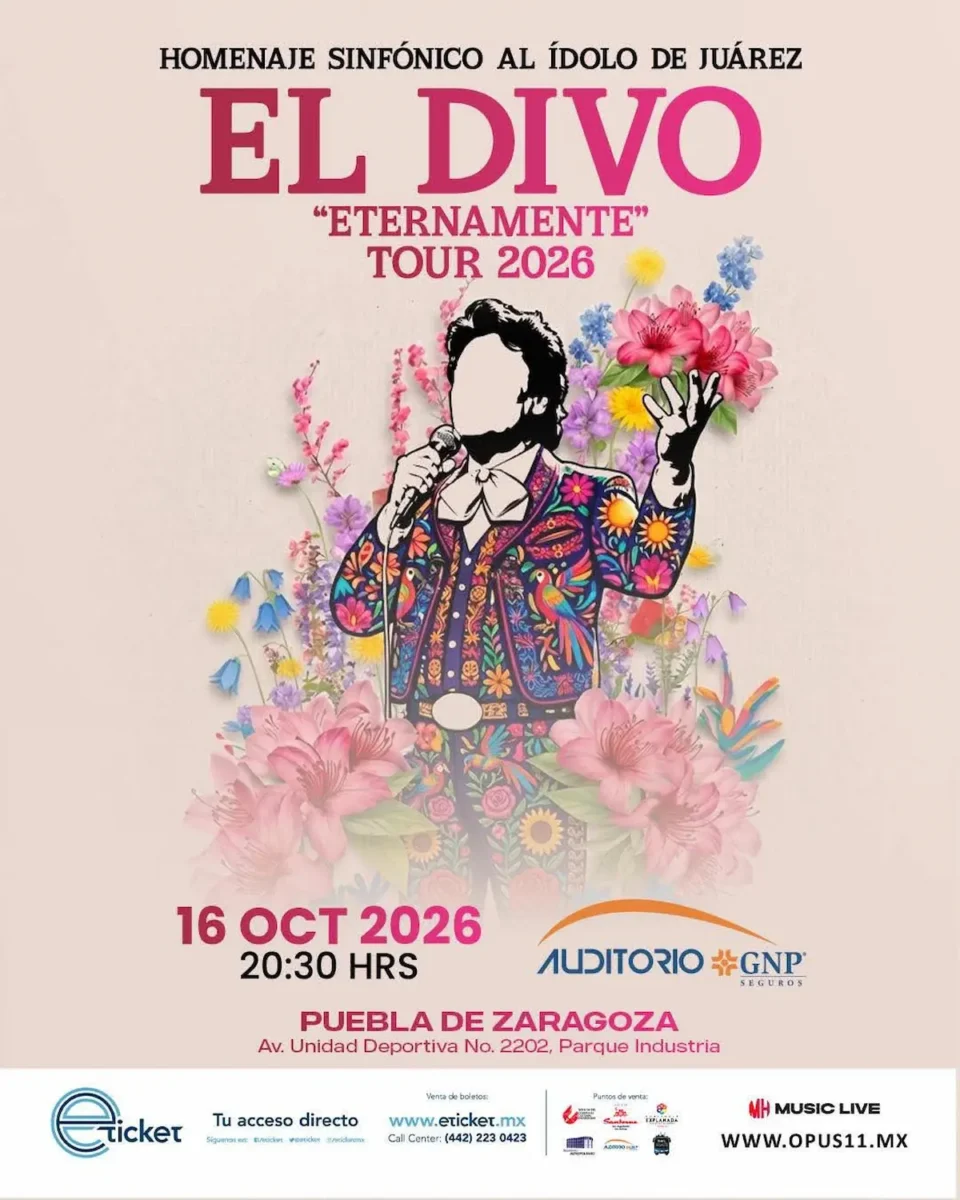 Homenaje sinfónico de Juan Gabriel en Puebla: Fecha, lugar y precios 2 Homenaje sinfónico de Juan Gabriel en Puebla
