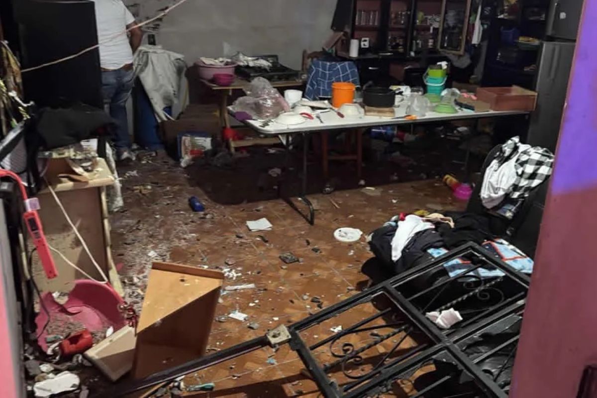 Explosión en Tehuacán sacude a vecinos de San Vicente