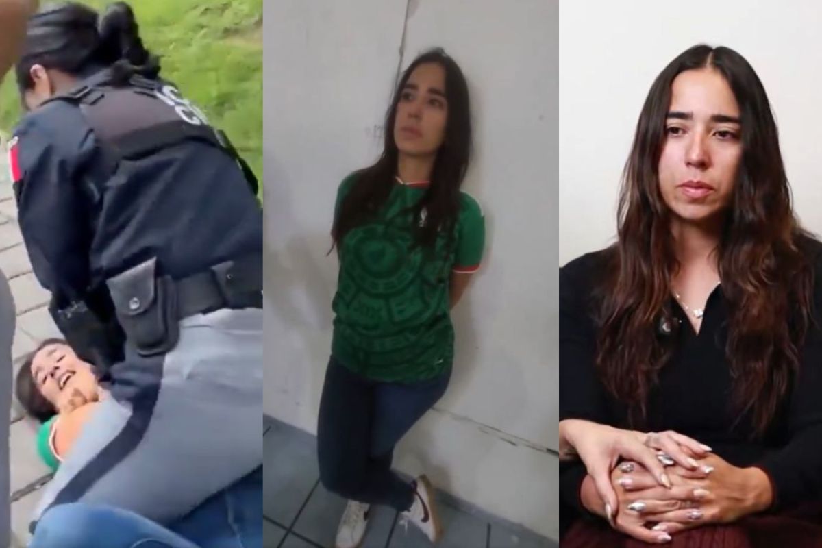 la mujer detenida en Cholula ofrece disculpa pública