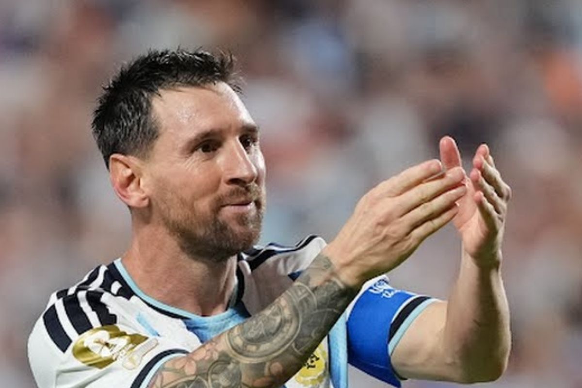 Selección Argentina enfrentando a Argelia en el Arrowhead Stadium | Foto: Agencia Enfoque