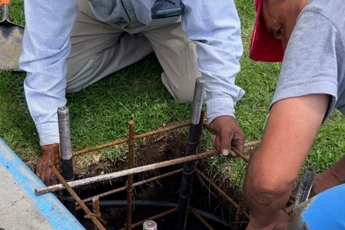 Acto oficial de inicio de obras en preescolar Gandhi Huejotzingo | Foto: Gobierno Municipal